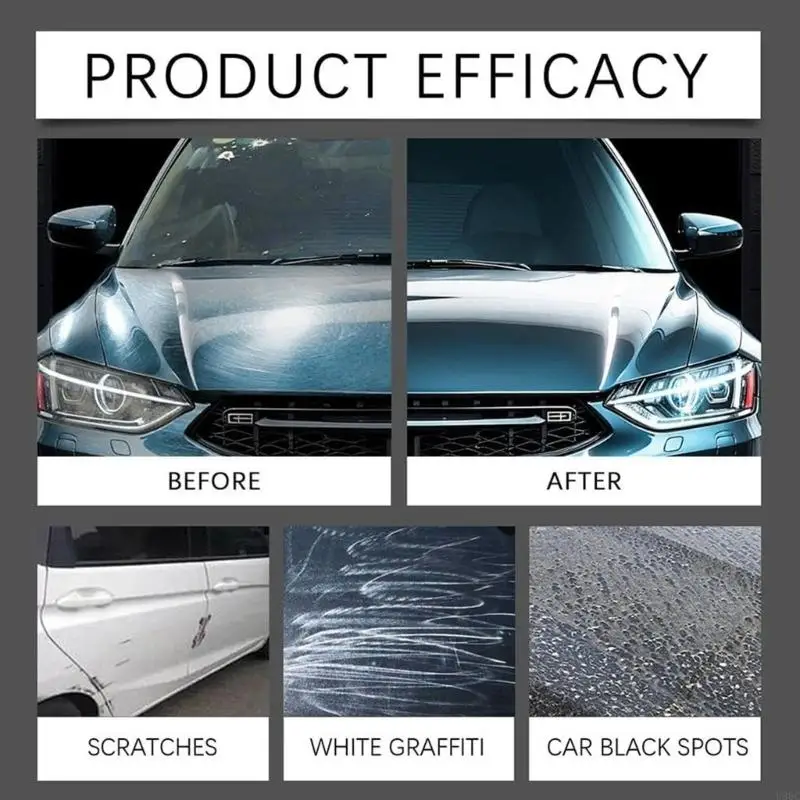 Automotive Ceramic Coating Liquid Set Includes Sponge And Microfiber Towel 100Ml New