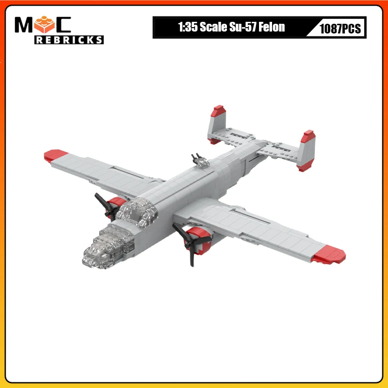 MOC Cold War Era Interceptor Building Blocks Set Twin-Engine Multi-Role Fighter Model Adult Collection Gift Hobby Toy