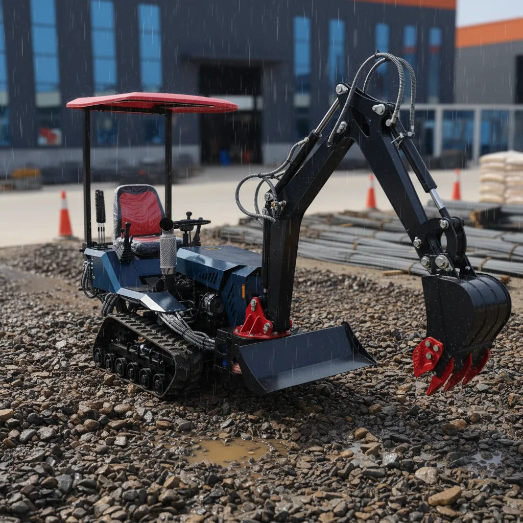 

Компактный гусеничный трактор 35 л.с. для фермерских хозяйств с фронтальным погрузчиком, многофункциональными навесными устройствами: экскаватор, рыхлитель, гидромолот. Сертификация EPA. Быстрая доставка.