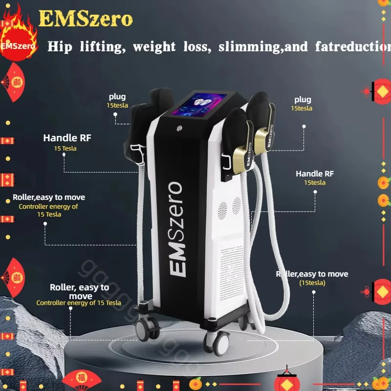 

Dls-emszero Nova Hi-emt Machine Emszero Neo Body Slimming Machine New 14 Tesla 6000w 4 Handle Pelvic Stimulation Pad Optional