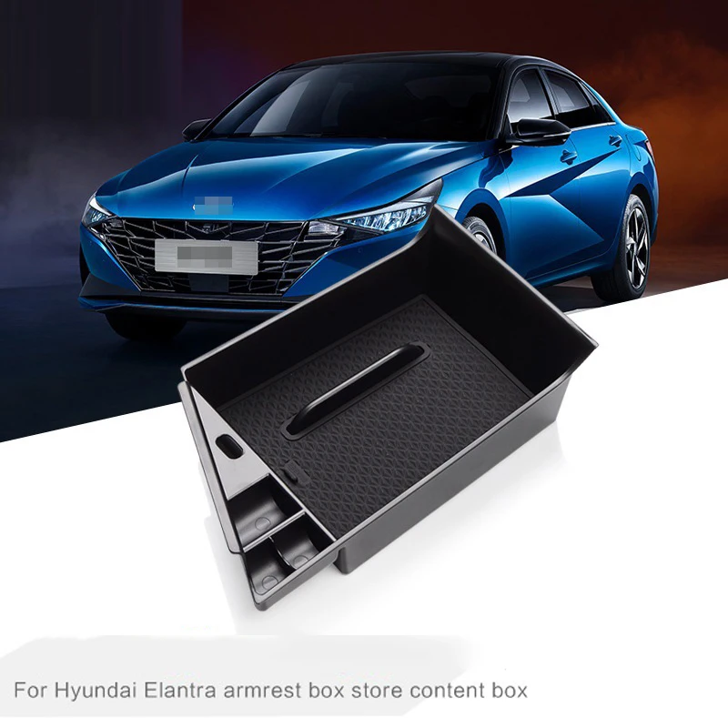 

For Hyundai Elantra 2021-2024 Armrest Box Storage Box Central control Gas Car Room Interior Decoration Auto Accessories