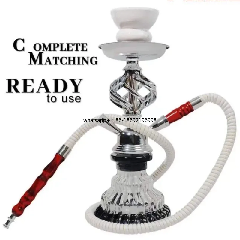 Twist Ball Hookah Household Small Arabic Glasses Portable Shisha Hookah Pipe for Bar KTV