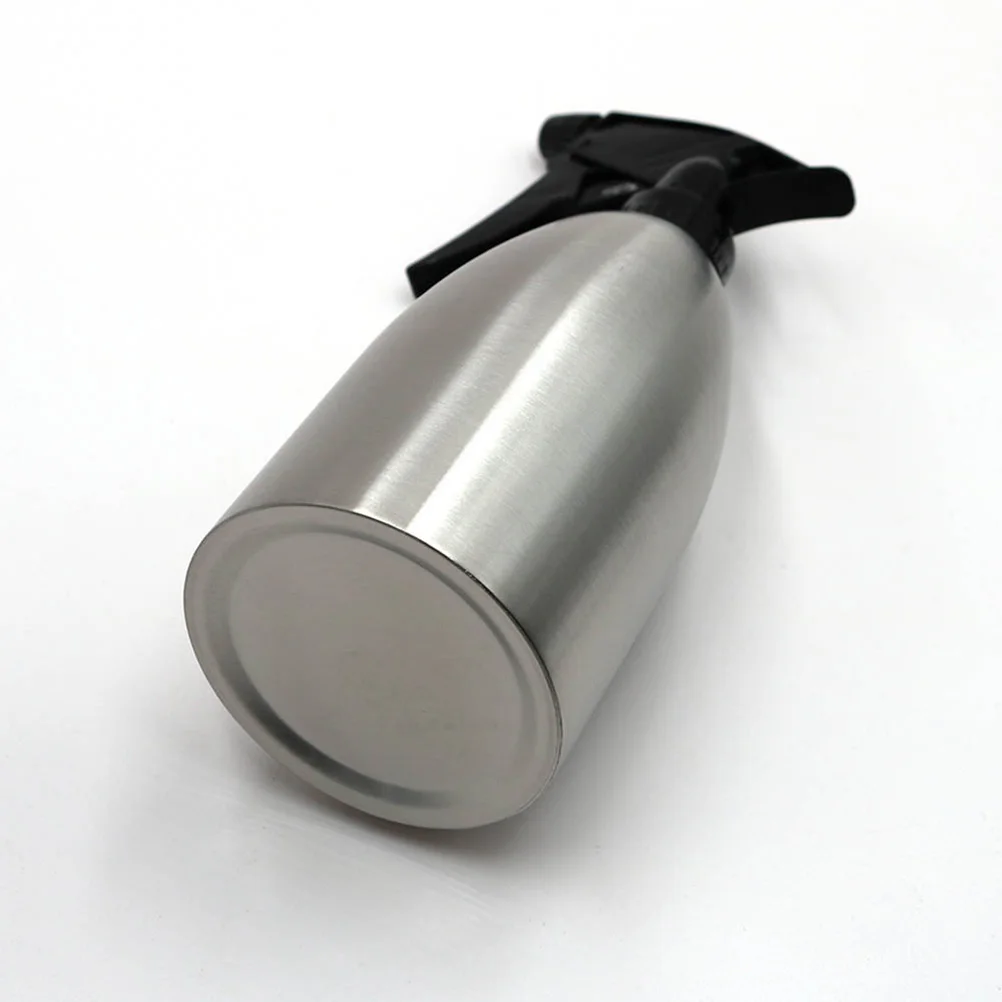 

Stainless Steel Spray Bottle 500Ml Grilling Kitchen Olive Oil Vinegar Dispenser Hidden Nozzle Dust Proof Food Grade Seasoning