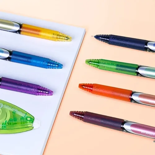 Imagen 2 del producto Bolígrafo de Gel de Color piloto japonés BXRT-V5, tinta de gran capacidad de 0,5mm, accesorios de papelería Kawaii baratos para volver a la escuela, 1 ud.