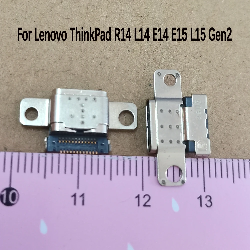 1PC Screw Fixed Type-C USB DC Power Jack Connector For Lenovo ThinkPad R14 L14 E14 E15 L15 Gen2 Charging Socket Port Plug Dock