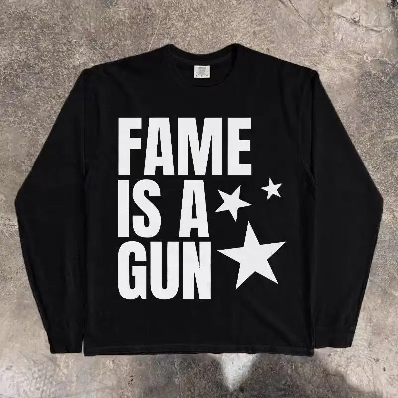 

Y2k Punk Gothic T Shirts Anime Graphic Oversized Cotton T-shirt Streetwear Harajuku Hip Hop Tshirt Vintage Loose Tee Tops Unisex