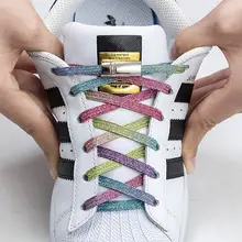 Magnetic No Tie Shoe Laces Rainbow #5