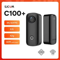 Mini C100 Plus Action Cam 4K Electronic Image Stabilization 2.4G WiFi 30M Waterproof With Case Sport Camera  DV Camcorder