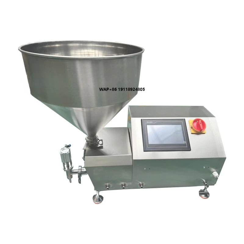 Semi-automatic Adjustable Speed Yogurt Honey Fat Bottle Viscous Liquid Filling Machine