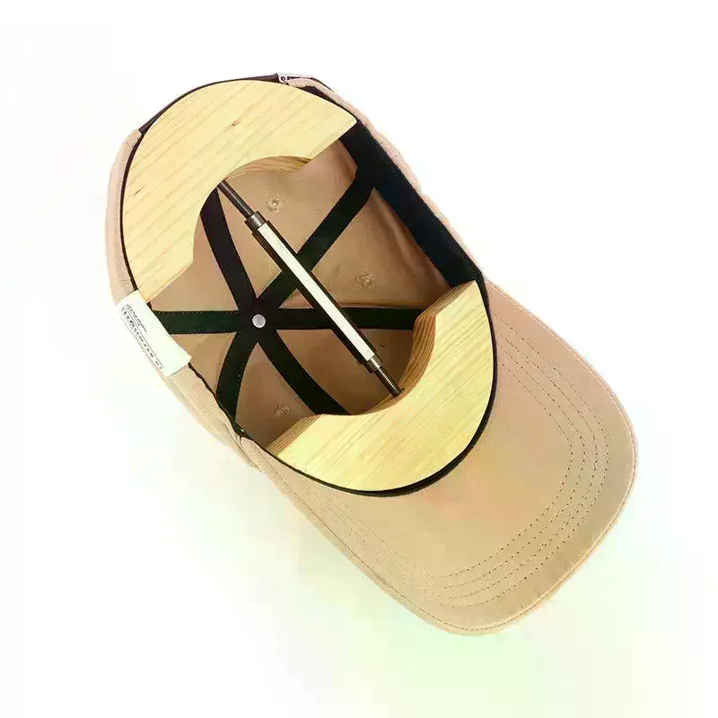 Adjustable Wooden Hat Stretcher Cap Shape Maintainer Premium Fedora Hat Rack For Storage Cowboy Baseball Hat Holders