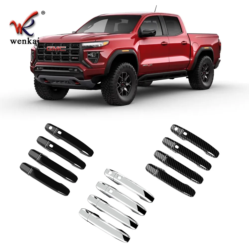 For 2023 2024 GMC Canyon Door Handle Cover Protector Cap Car Accessories