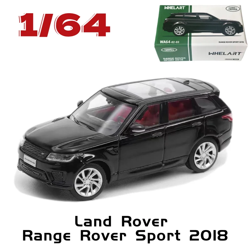 

WHELART Diecast 1/64 Scale Land Rover Alloy Car Model Land Rover Range Rover Sport 2018 Play Vehicles Toys for Boys Original Box