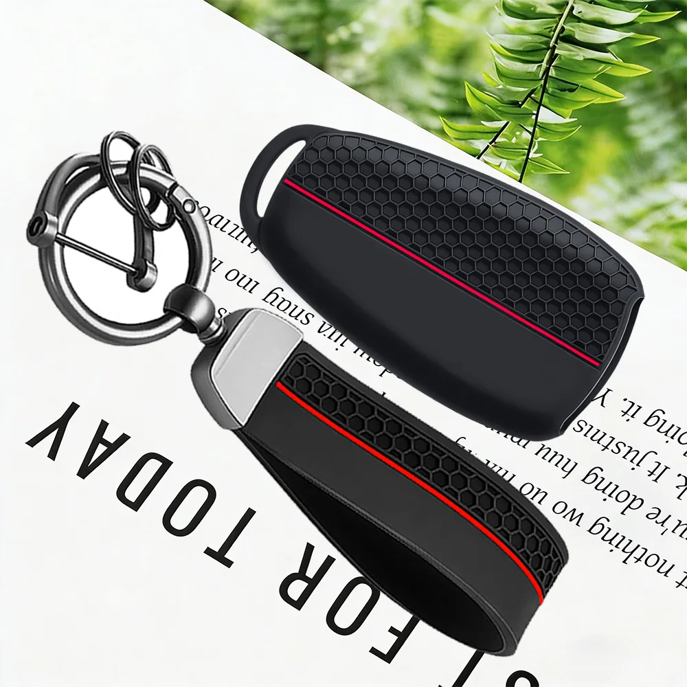 Premium Key Chain For Car-New Silicone For Changan CS35PLUS CS35 Plus CS55 PLUS CS75 PLUS Eado UNI-T UNI K Oushang X5 X7 EV