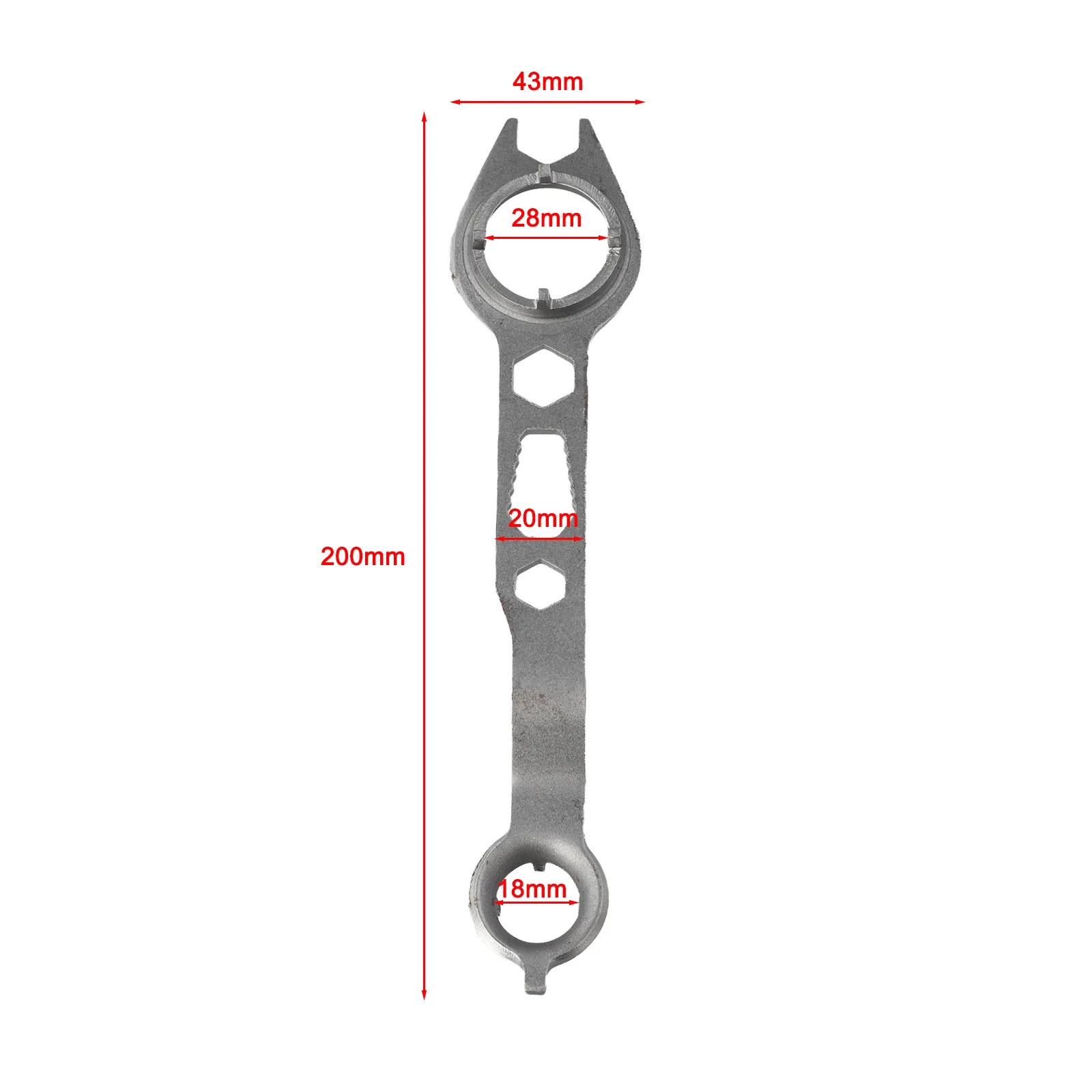 For Flange Nut Grinder Repair Tool Flange Nut Wrench Repair And Maintenance as Picture 4 Claw Wrench For Power Tools