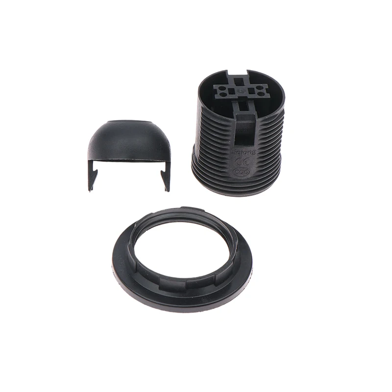 E27 Full Tooth Card Type Large Plastic CE Certified Lamp Holder Table Lamp Chandelier Screw Lamp Holder
