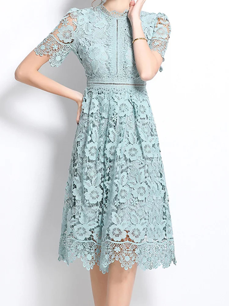 formal dresses off the shoulder Light Blue Off-Shoulder Dress with Draped Bodice and Rosette Straps – SS052  – Viniodress