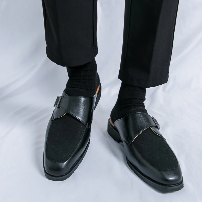 

Лидер продаж, мужские лоферы на плоской подошве, массажная подошва, Европа, Америка, мужская деловая обувь, кожаная повседневная обувь для повседневной носки