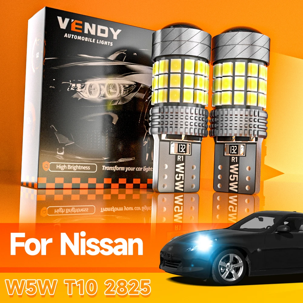 2 stücke LED Umriss Licht Lampe W5W T10 Für Nissan 350Z 370Z Cube Patrol X-Trail Teana Pathfinder Almera terrano Navara NP300