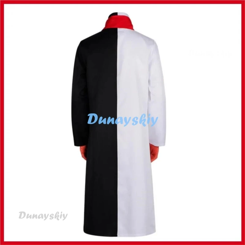 Anime Burukku Cosplay Kostüm Wano Kuni Country Musiker Bach Perücke schwarz weiß Robe Uniform erwachsenen Mann Halloween Weihnachts anzug