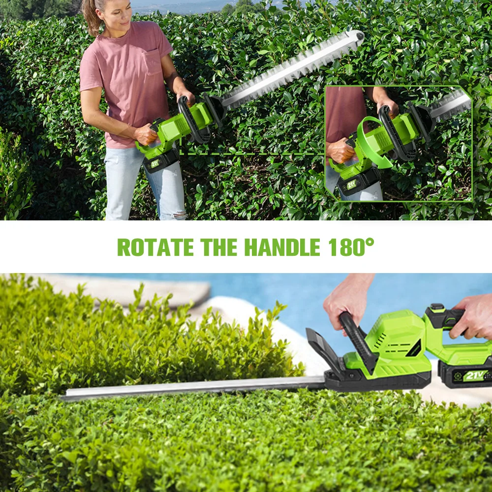 ONEGREEN 2000W 25000RPM Elektrische Heckenschere Kabellose Handgeführte Garten-Trimm- und Pflanzenschneidemaschine für Makita 18V Akku – Detail 11