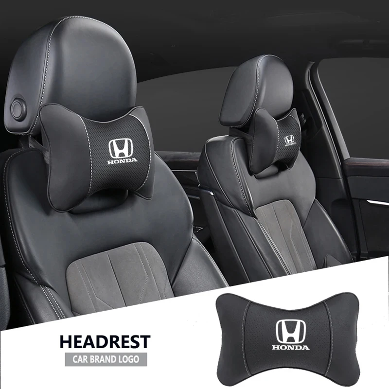 Appui-tête de voiture, coussin de cou en mousse à mémoire de forme, accessoires souples pour Honda Civic xrv hrv crv brv City Accord Fit Jazz Insight