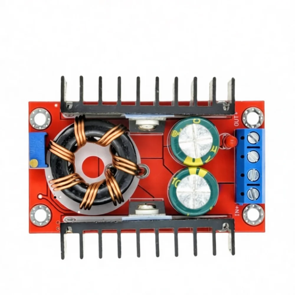 150W Step Up Converter Module 10V 32V To 12V 35V DC DC Boost Power Supply Board 9A High Efficiency Voltage Regulator Module