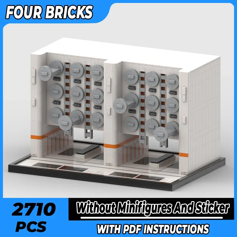 Star ภาพยนตร์รุ่น Moc อาคารอิฐ Imperial Soldier Barracks เทคโนโลยี Modular Blocks ของขวัญของเล่นคริสต์มาส DIY ชุดประกอบ