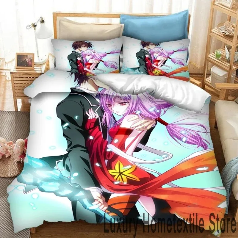 

3D Print Guilty Crown Anime Bedding Set Double Twin King Duvet Cover Comforter Pillowcase Boys Girls Adults Bedroom