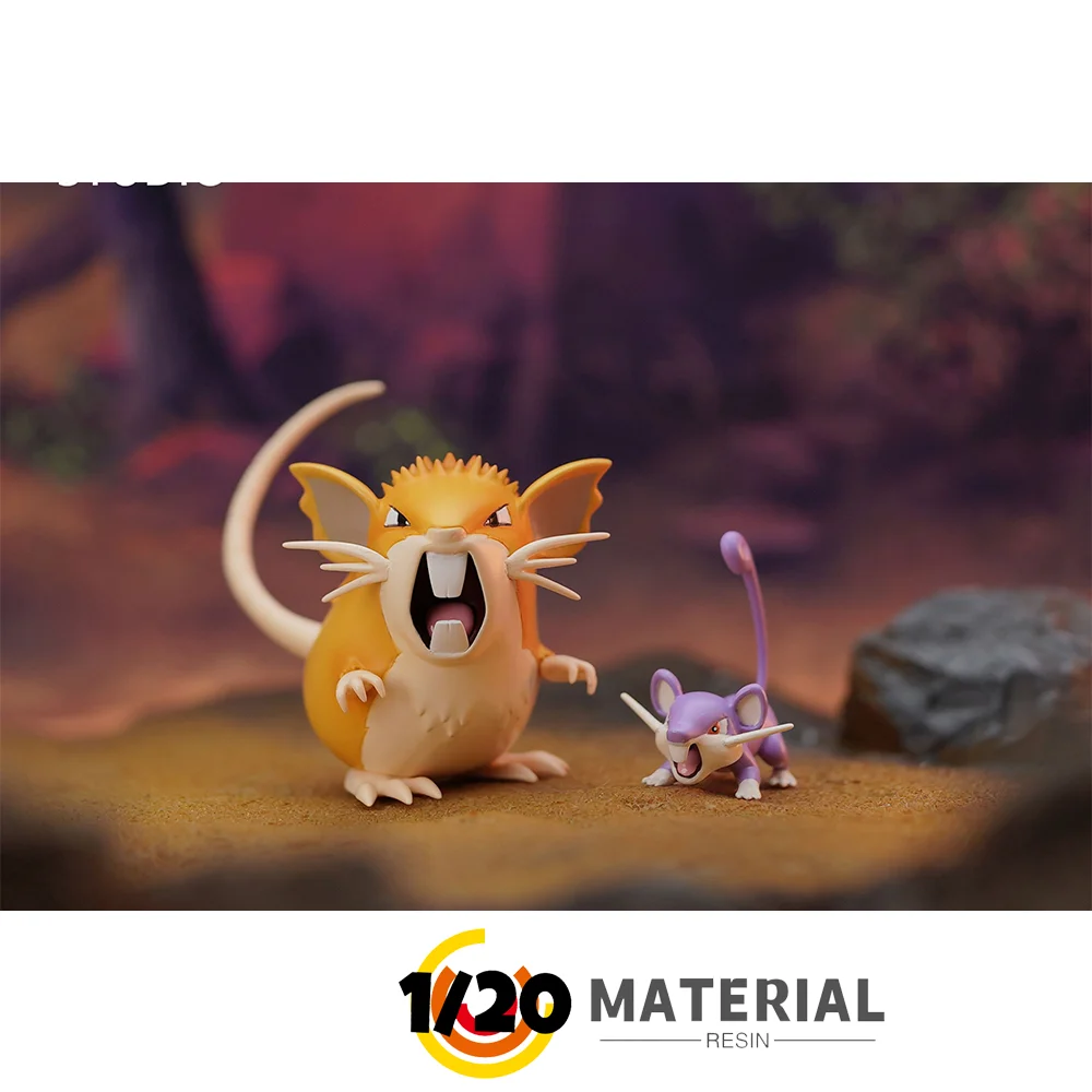 [PREORDER] 1/20 Resin Figure [HH] - Rattata & Raticate NO-19-20