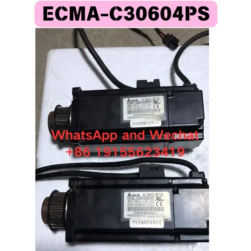 brand new and used ECMA-C30604PS electric machinery Functional test OK