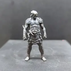 7cm Action Figures Model Pure Copper Armor Cyber Punk Japanese Samurai Ninja Doll Crafts Metal Home Desktop Decoration Toys Gift