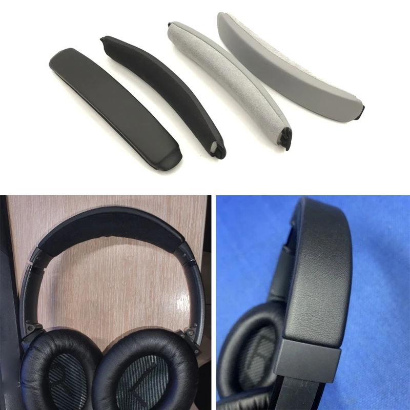 Almofada almofada feixe cabeça fone ouvido jogos substituição para peça reposição QC35