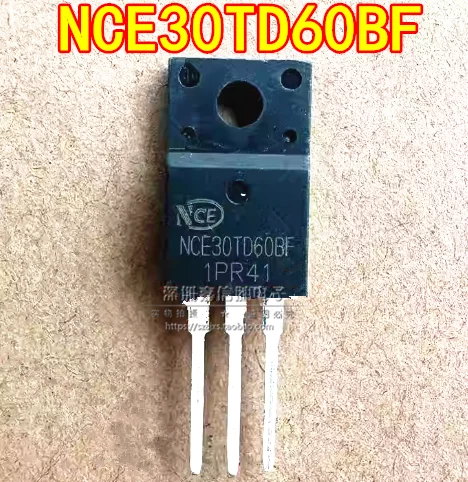 10PCS NCE30TD60BF TO-220F 600V 30A brand new IGBT transistor