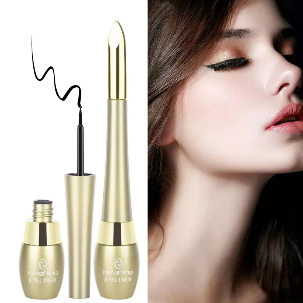 Golden Hengfang Cosmetic Langlebiges Schwarz 2-in-1 Beauty Tool Eyeliner Bleistift Eyeliner Flüssiges Augen-Make-up