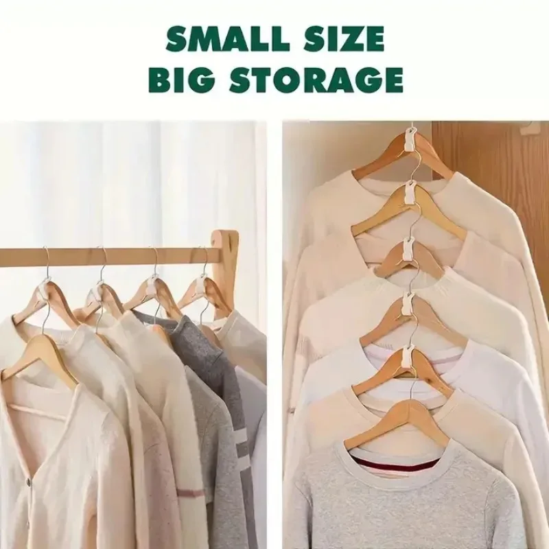 10-50pcs Wardrobe Hanger Hooks Multifunction Cascading Plastic Bedroom Wardrobe Storage Space Saving Coat Hooks