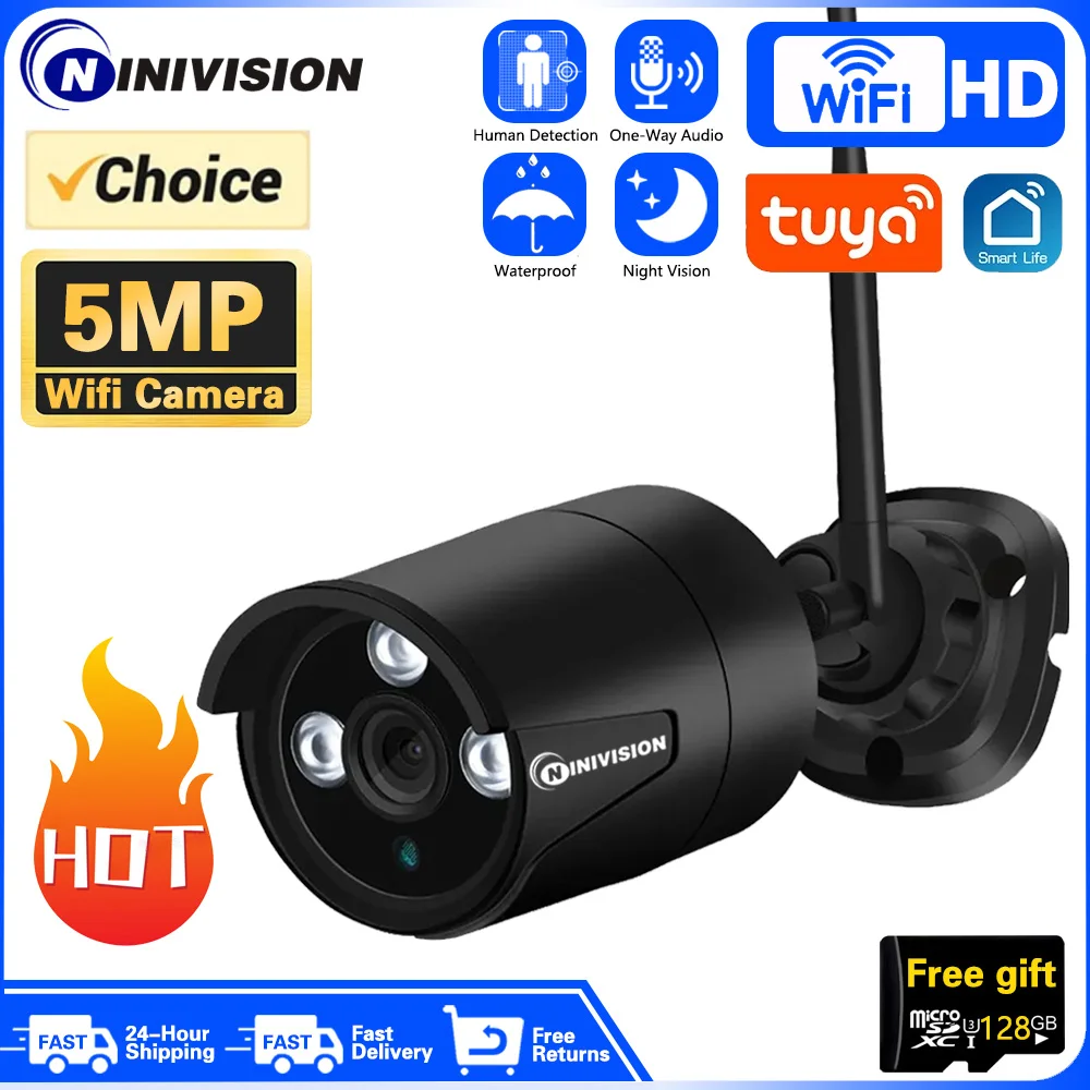 5MP Tuya Bullet Wif… - image