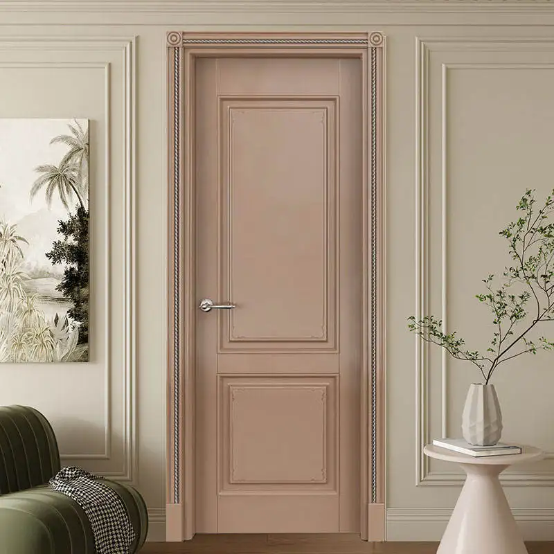 

Межкомнатная дверь из массива дерева в современном американском стиле, окрашенная, для спальни, с возможностью индивидуального заказа