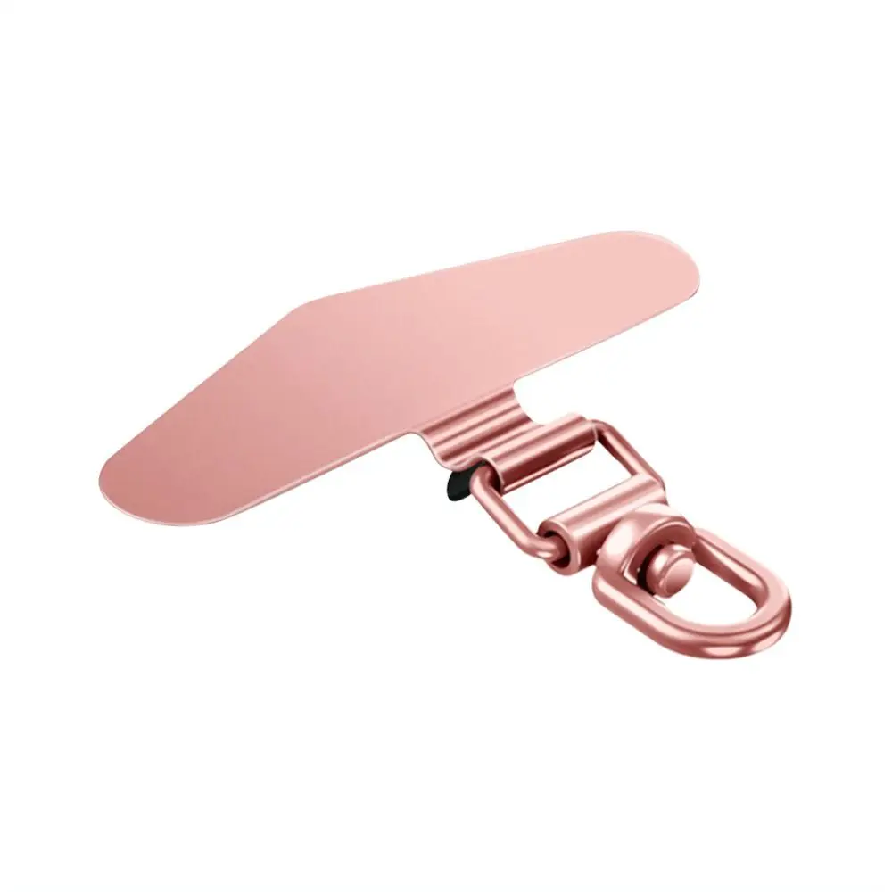 

Ultra-thin Phone Lanyard Clip Patch 360° Rotatable Stainless Steel Strap Fixed Gasket Anti-fall Anti-lost Sling Rope Card Clip