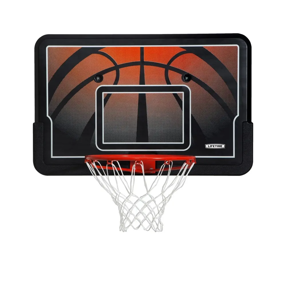 

Basketball Backboard and Rim Combo, 44 inch Impact® Plastic,Ideal for Replacing an Existing Board or Roof Mount