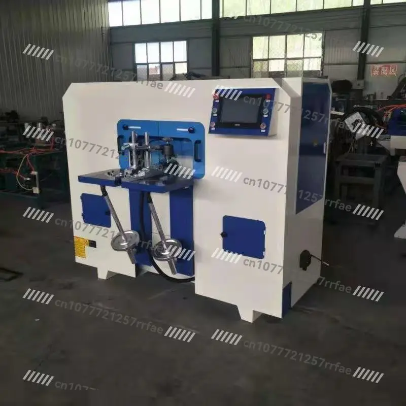 Automatic Tenon Processing Small PLC Woodworking Machinery, High-speed Numerical Control Round Tenon Machine