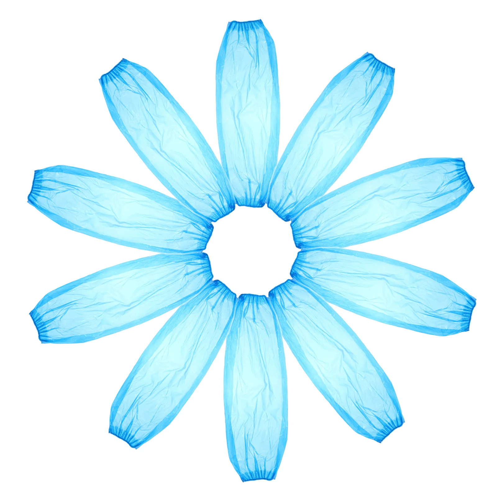 100 قطعة أكمام أذرع تبريد مقاومة للزيت أغطية حماية يمكن التخلص منها لتنظيف الطبخ ومختبر المطبخ يستخدم حماية الأكمام المرنة #1