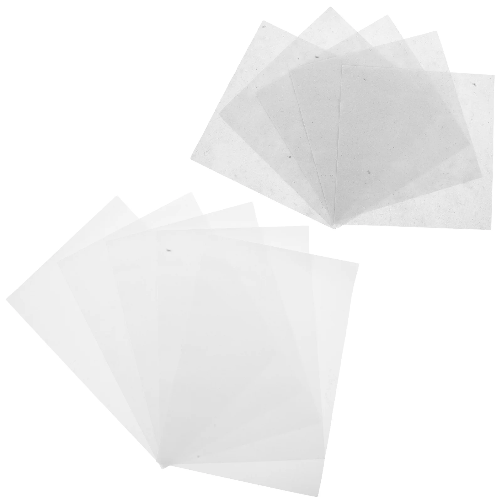 

20Pcs Iron on Adhesive Sheets Double Sided Fusible Interfacing Heat Bond 7.74x7.74 Creative Sewing Projects