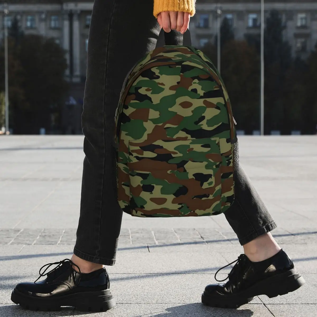 Sacs à dos camouflage pour adolescents, cartable pour étudiants, sacs d'école, sac à dos pour ordinateur portable, sac initié, grande capacité, mode