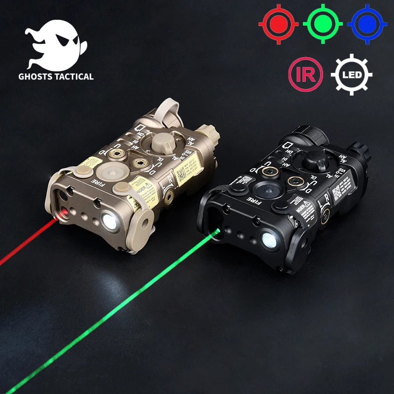 

WADSN All Metal NGAL Red Green Blue Dot Strobe Laser IR Ray Aimming LED White Light Hunting Scout Light Airsoft Weapon Accessory