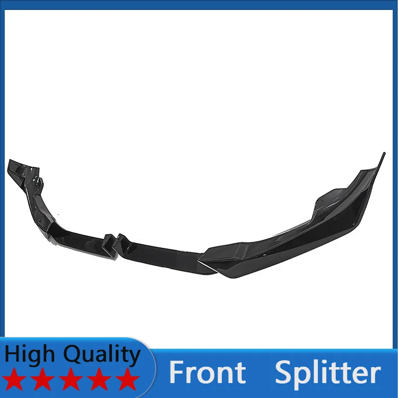 

For BMW X6 G06 2023-2025 Front Splitter Bumper Lips Spoiler Body Kit Accessories MP Style 4pcs