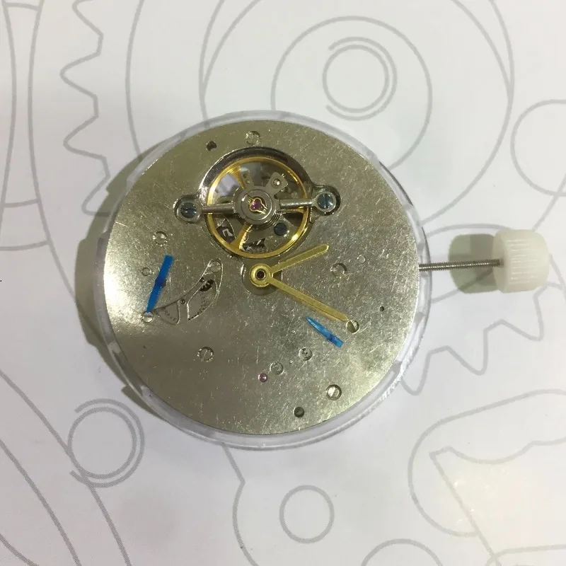 Parts are suitable for mechanical movements 12-point bare balance wheel 4-point kinetic energy pointer