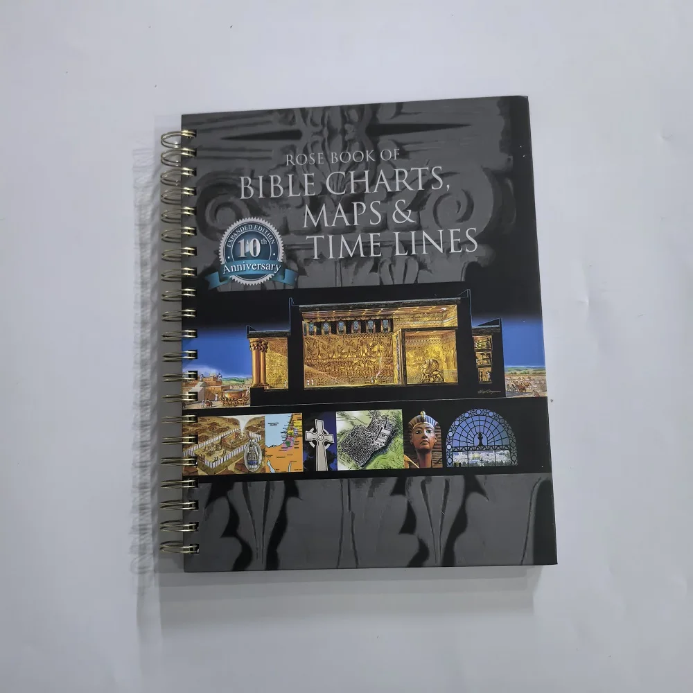 

Bible Charts,Maps & Time Lines 10th Anniversary Edition Pilgrimage Travel English Guide Book