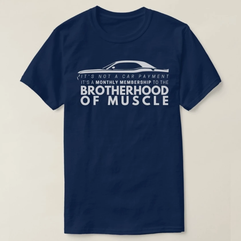 Brotherhood of Muscle T-Shirt O-Neck Short Sleeve Summer Casual Mens T-shirt