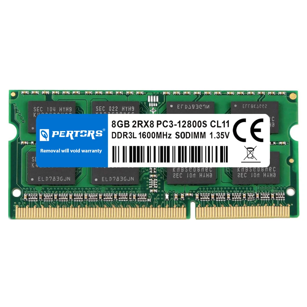 

DDR3L Memory 8GB 1600MHZ RAM PC3-12800S 204pin Notebook RAM Laptop Memory SODIMM RAM NON ECC 1.35V CL11