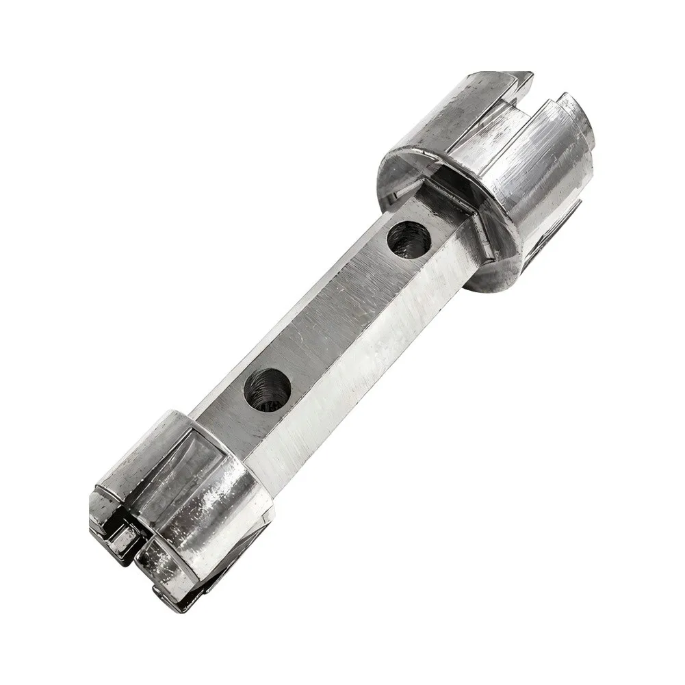 Manual Drain Removal Wrench for Bathtubs Constructed from Lightweight Aluminum Alloy 15x5x5cm Space Saving Tool